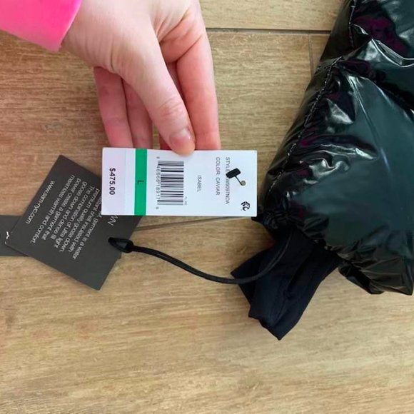 SAM. Black Isabel Jacket Size Large - Picture 5 of 6